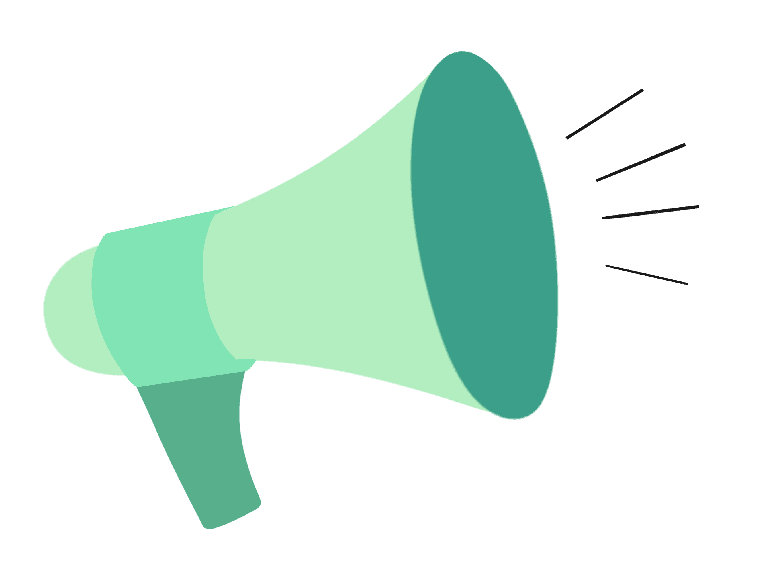 Megaphone background
